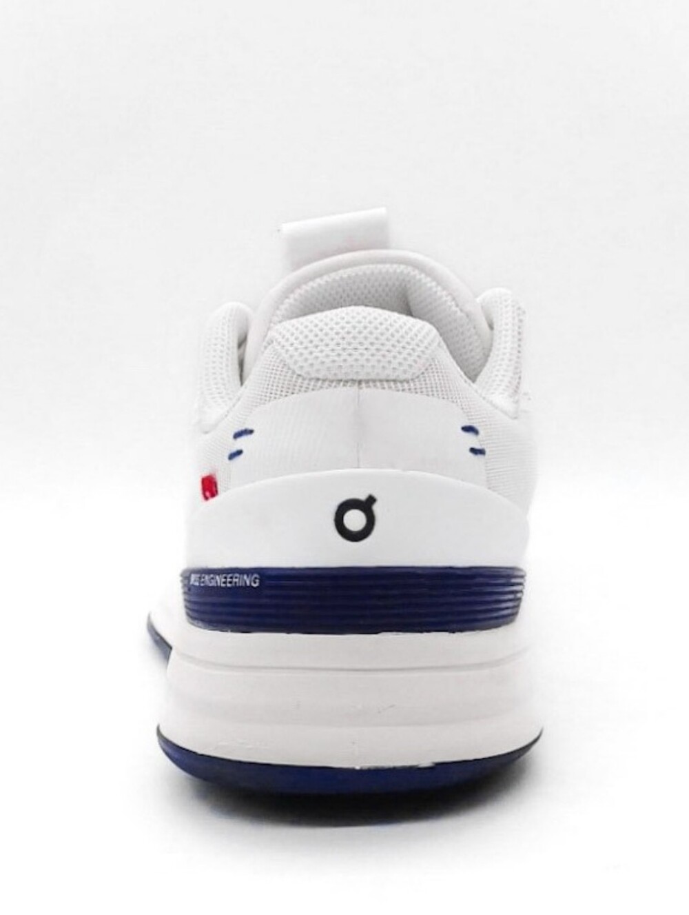 New Women's On The Roger Cloud Pro Comfort White / Indigo Running Shoes 7.5 Wide - Picture 6 of 7